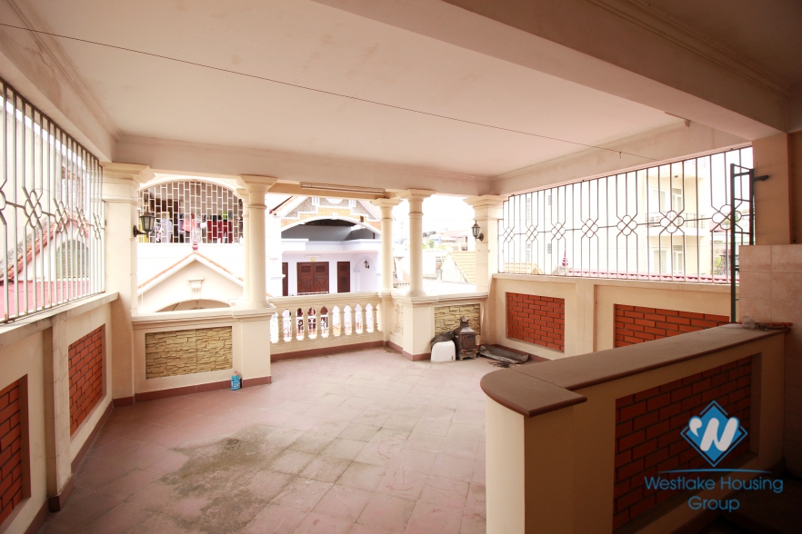 Large house with 5 bedroom house for rent in Ba Dinh area